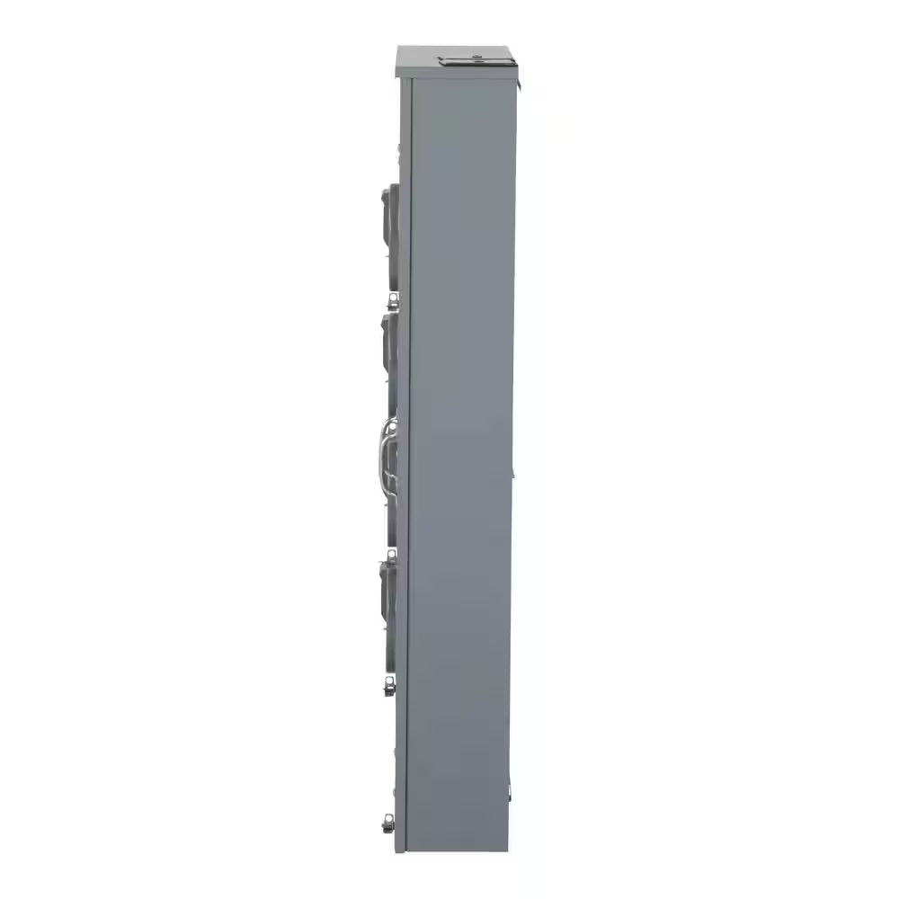 Meter-Pak 200 Amp 4 Gang Ringless-Horn Meter Socket