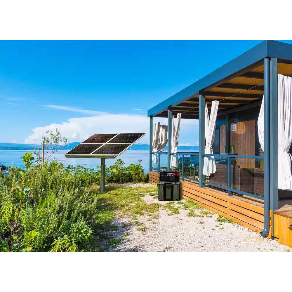 440-Watt Polycrystalline Solar Panels with 750-Watt Power Inverter and 30 Amp Charge Controller