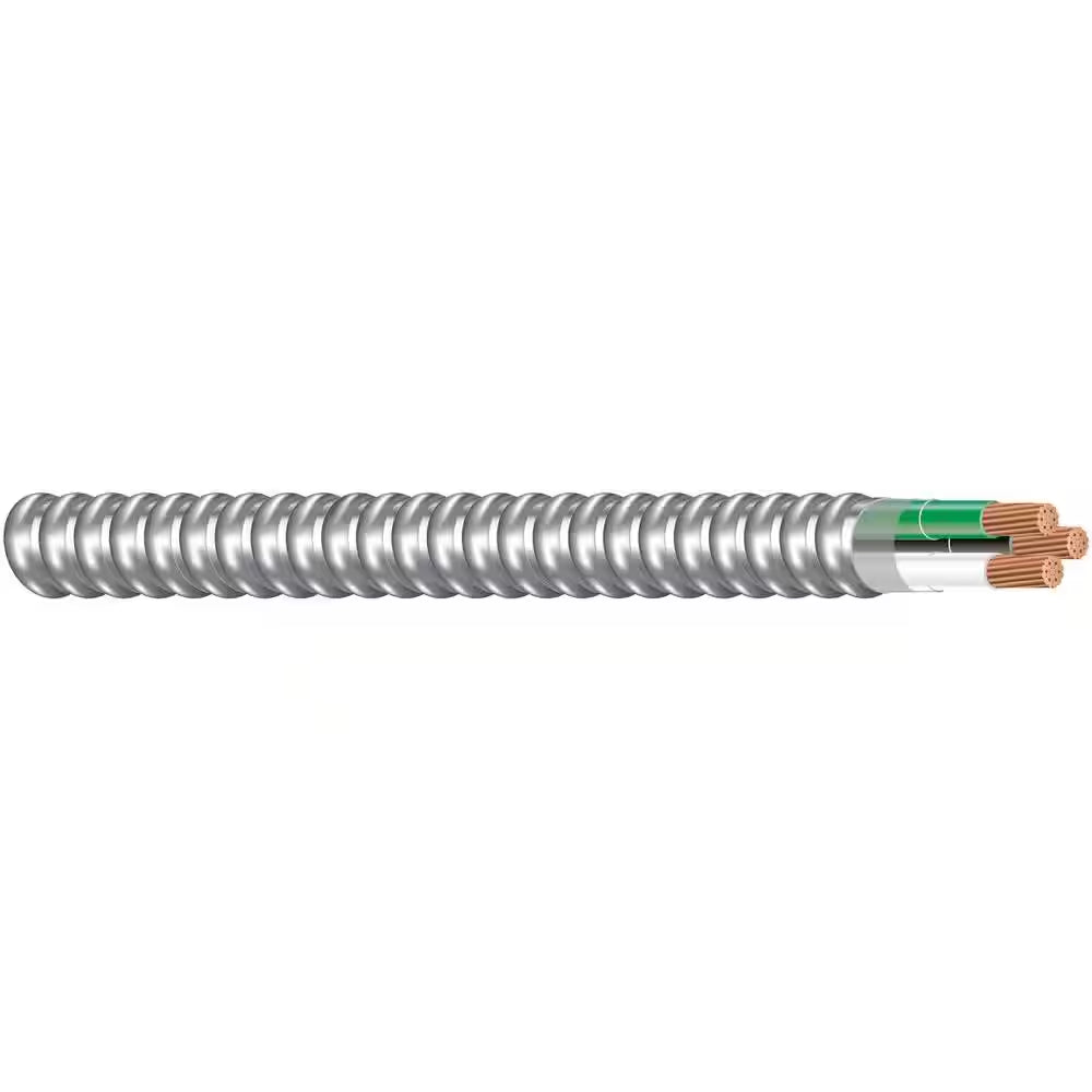 12/2 X 1,000 Ft. Stranded CU MC (Metal Clad) Armorlite Cable