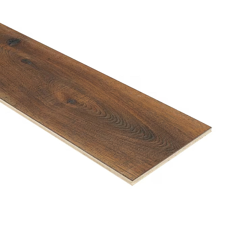 Studio + Spill Repel Aged Hickory 12-Mm T X 7-In W X 48-In L Waterproof Laminate Wood Flooring ( 19.63-Sq Ft / Carton )