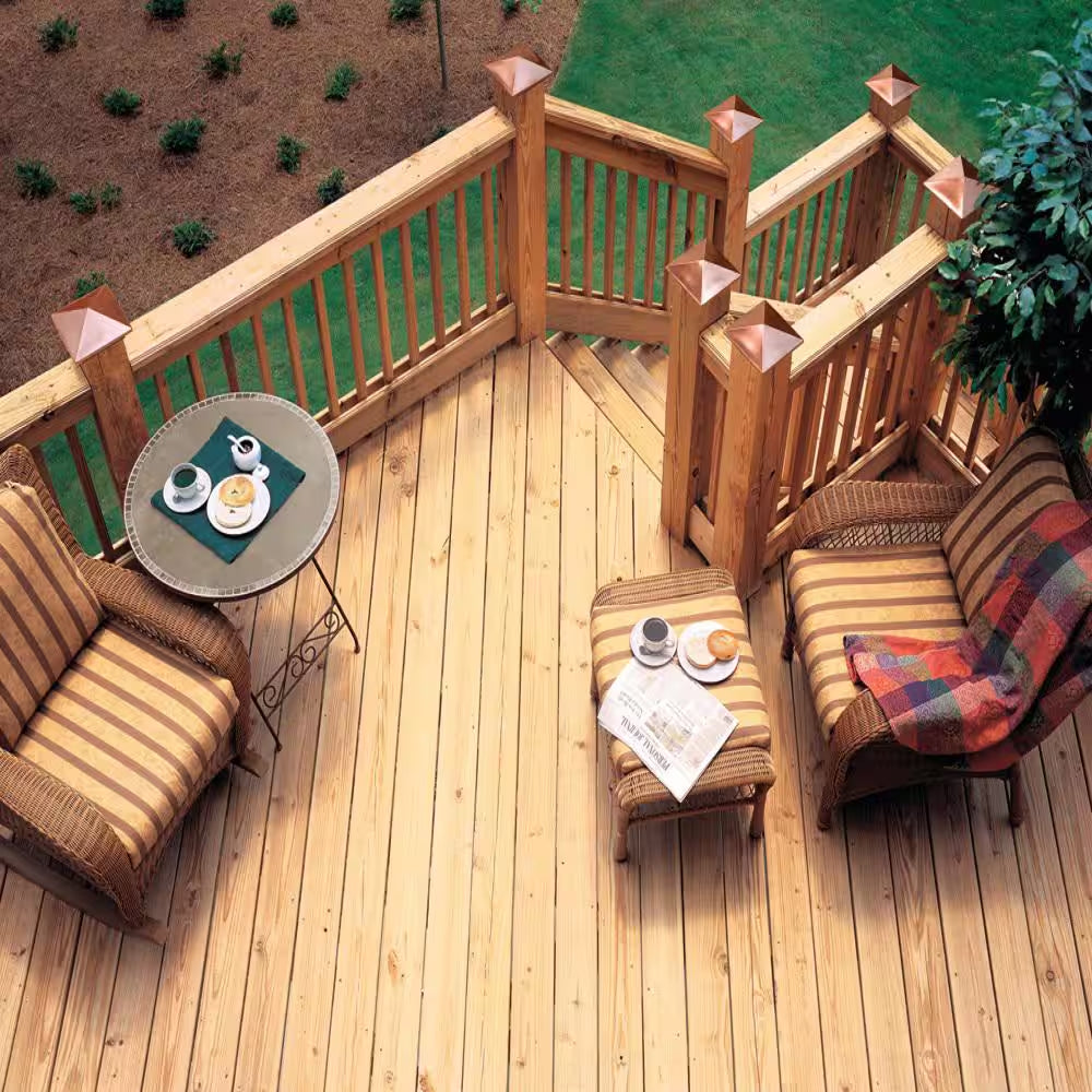6 In. X 6 In. X 10 Ft. #2 Ground Contact Cedar-Tone Pressure-Treated Timber