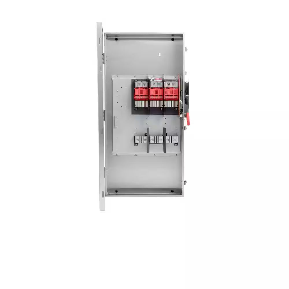 Heavy Duty 400 Amp 600-Volt 3-Pole Type 4X Fusible Safety Switch