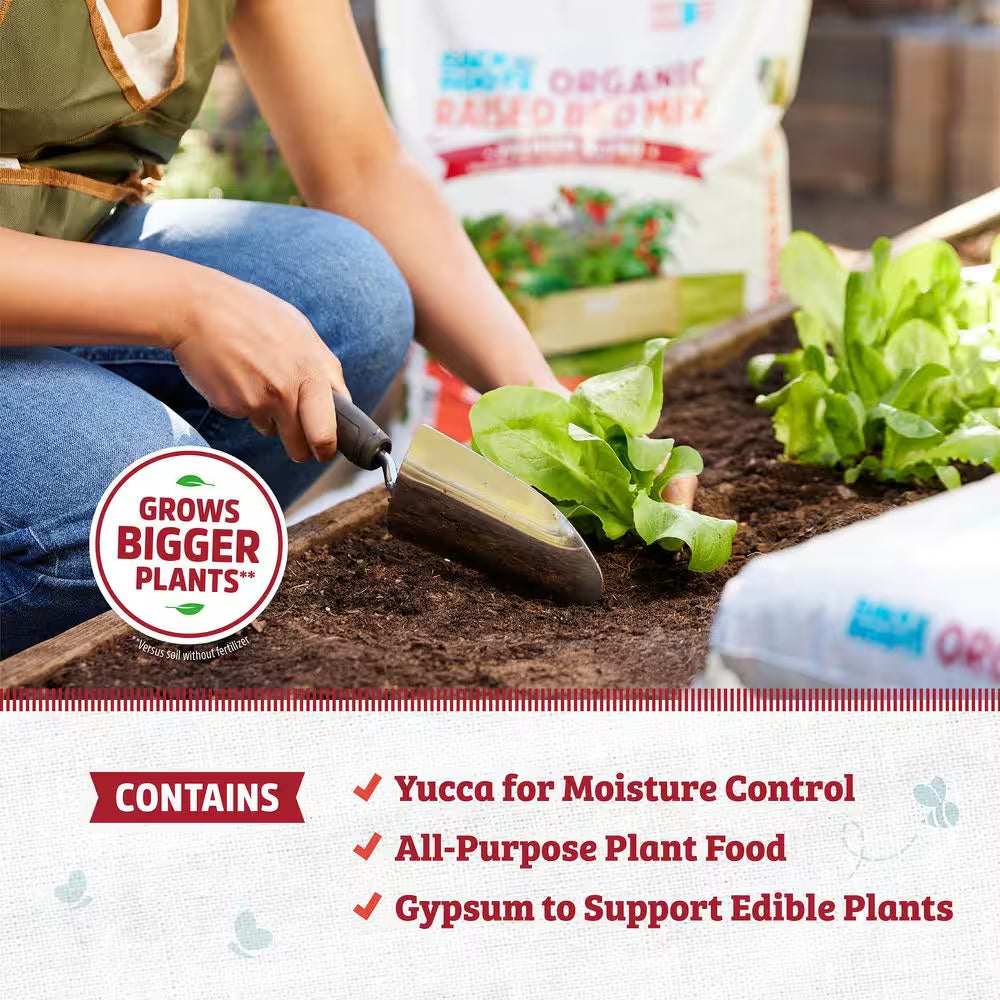 Organic Bulk Raised Bed Soil Truckload (1200 1 Cu. Ft. Bags)