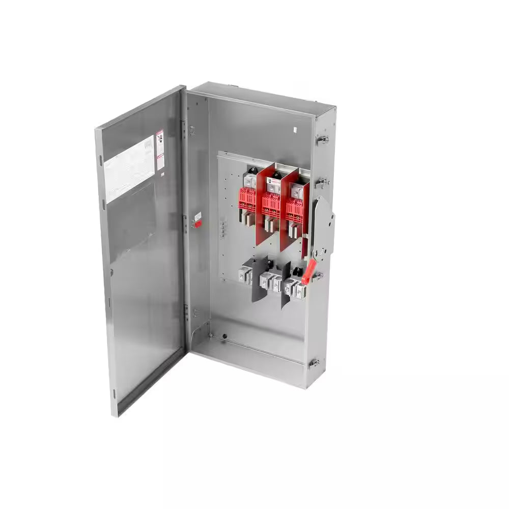 Heavy Duty 400 Amp 600-Volt 3-Pole Type 4X Fusible Safety Switch