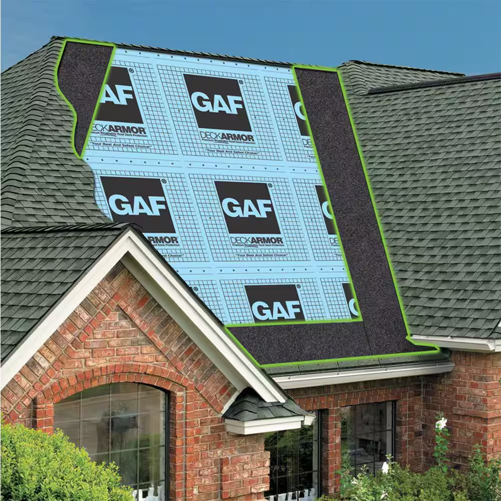 Weatherwatch 36 In. X 50 Ft., 150 Sq. Ft. Mineral-Surfaced Peel and Stick Roof Leak Barrier Roll