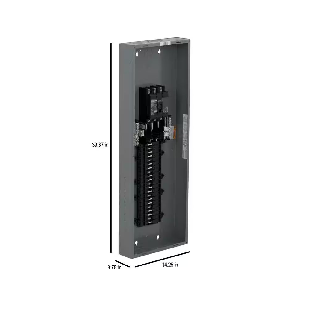 QO 225 Amp 42-Space 42-Circuit 3-Phase Main Breaker Load Center