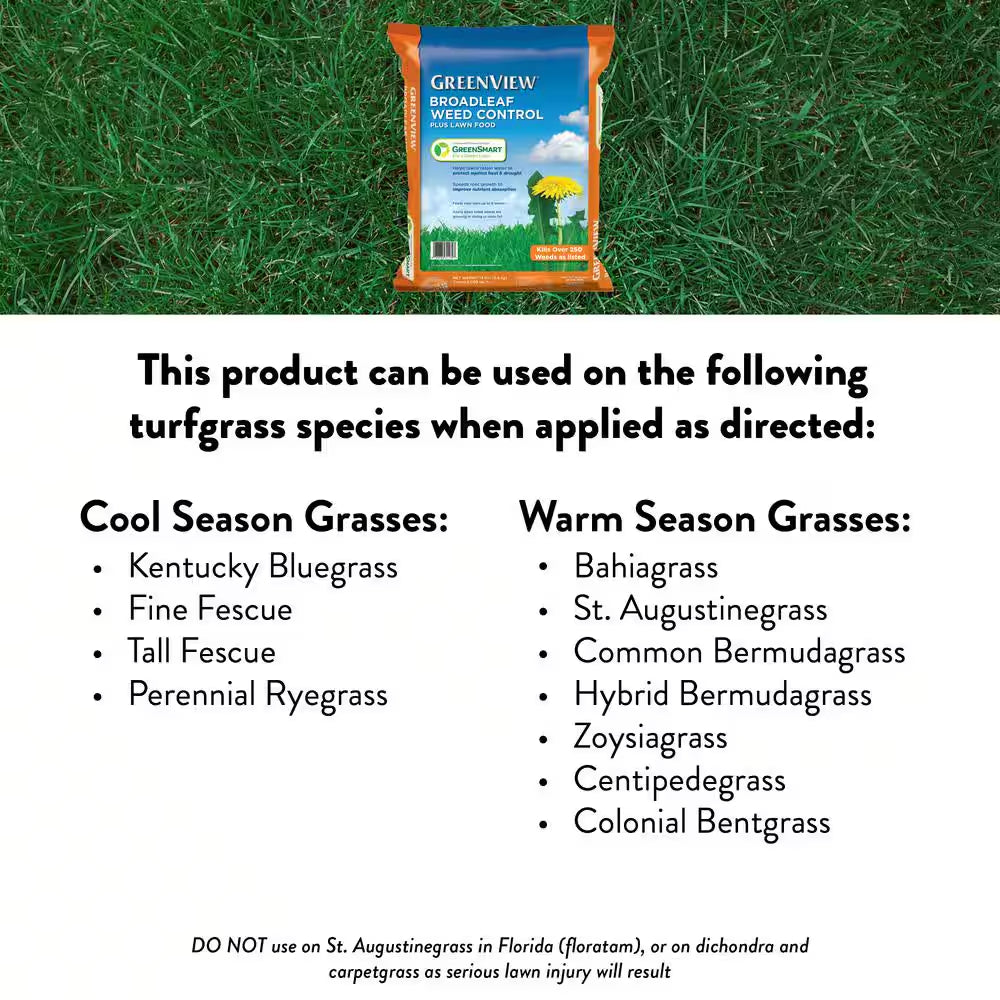 39 Lbs. Weed and Feed (40-Bags/600,000 Sq. Ft./Pallet)