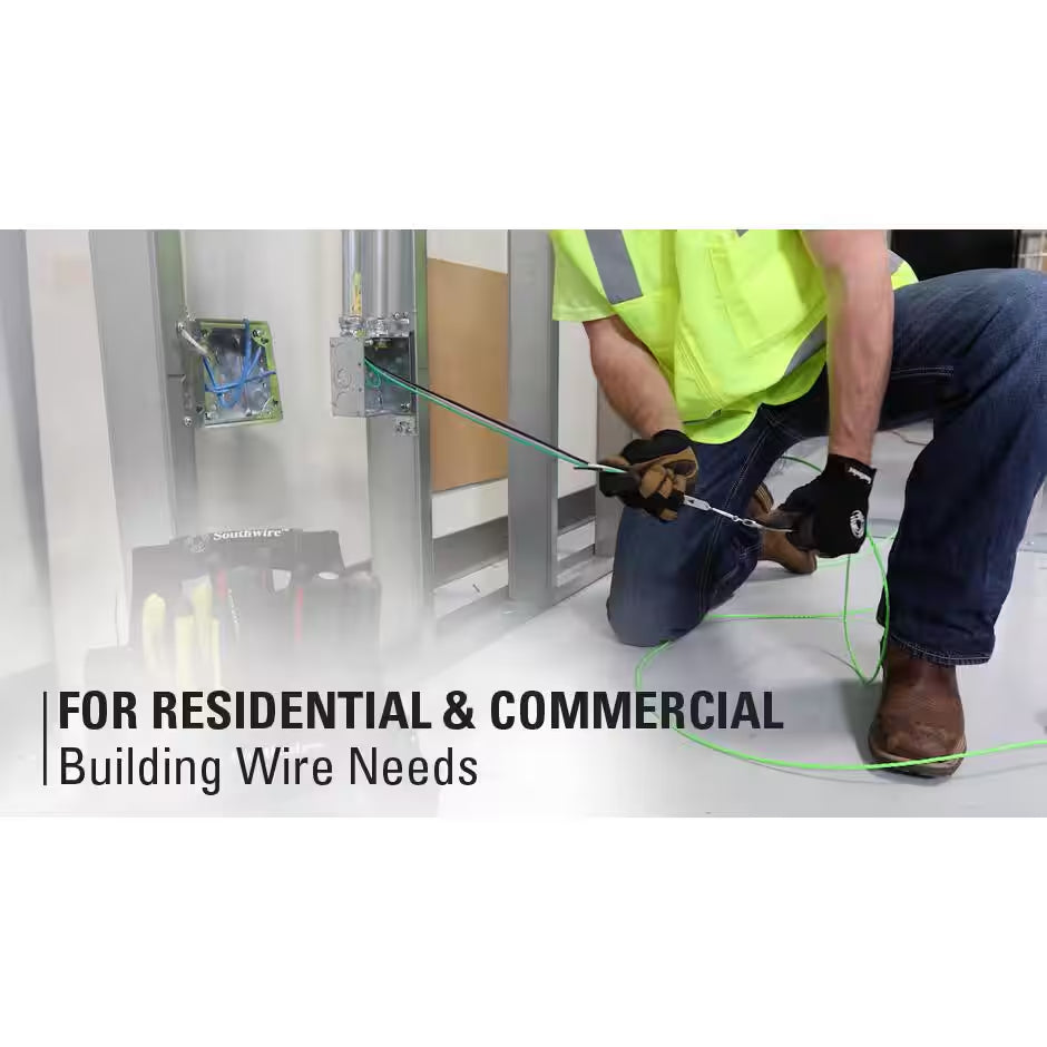2,500 Ft. 8 White Stranded CU Simpull THHN Wire