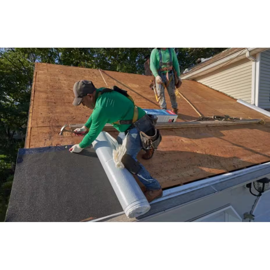Weatherwatch 36 In. X 50 Ft., 150 Sq. Ft. Mineral-Surfaced Peel and Stick Roof Leak Barrier Roll