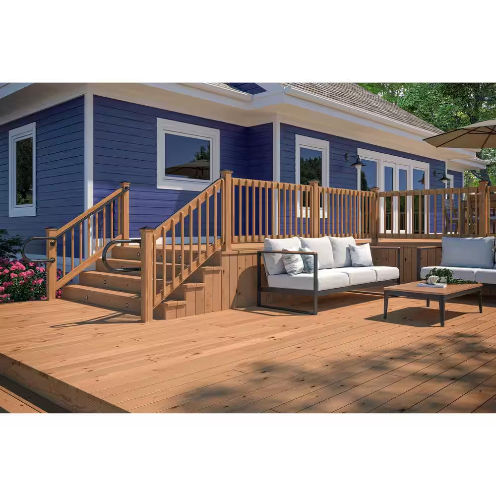 6 In. X 6 In. X 10 Ft. #2 Ground Contact Cedar-Tone Pressure-Treated Timber