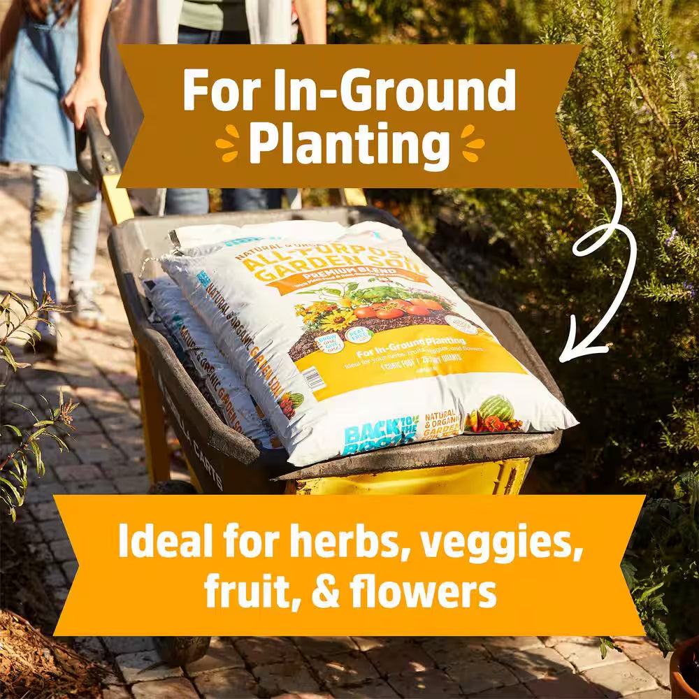 Organic Bulk Garden Soil Truckload (1200 1 Cu. Ft. Bags)