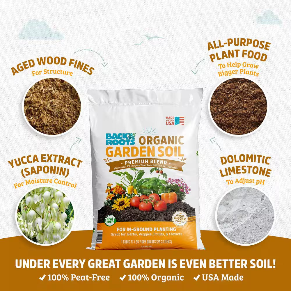 Organic Bulk Garden Soil Truckload (1200 1 Cu. Ft. Bags)