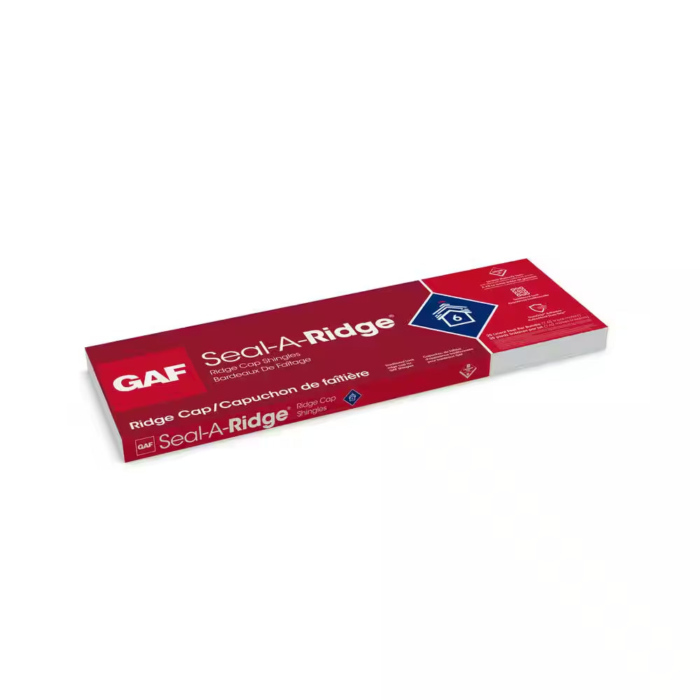 Seal-A-Ridge Pewter Gray Hip and Ridge Cap Roofing Shingles (25 Linear Ft. per Bundle)