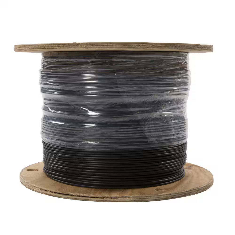 2,500 Ft. 10 Black Stranded CU XHHW Wire