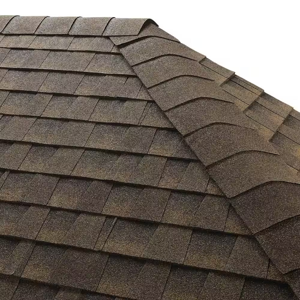 Seal-A-Ridge Barkwood Hip and Ridge Cap Roofing Shingles (25 Lin. Ft. per Bundle)