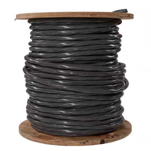500 Ft. 2-2-2-4 Gray Stranded AL SER Cable