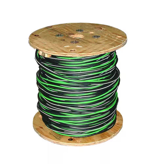 500 Ft. 2-2-2-4 Black Stranded AL MHF USE-2 Cable