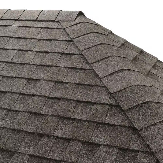 Seal-A-Ridge Pewter Gray Hip and Ridge Cap Roofing Shingles (25 Linear Ft. per Bundle)