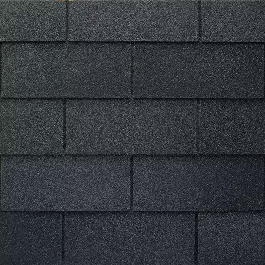 Royal Sovereign Charcoal Algae Resistant 3-Tab Roofing Shingles (33.33 Sq. Ft. Per. Bundle) (26-Pieces)