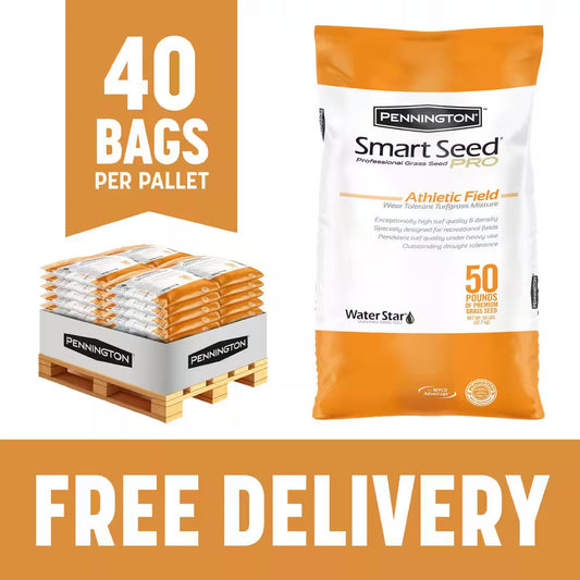 Smart Seed Professional Athletic Mix 50 Lbs. 5,000 Sq. Ft. Grass Seed Pallet (40-Bags)